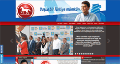 Desktop Screenshot of dp.org.tr