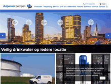 Tablet Screenshot of dp.nl
